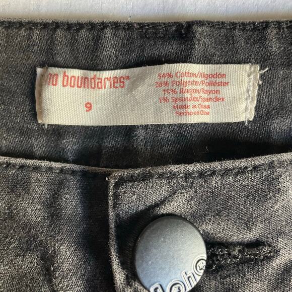 No Boundaries Women Summer Jeans Shorts Denim size 30, Black - Picture 8 of 9